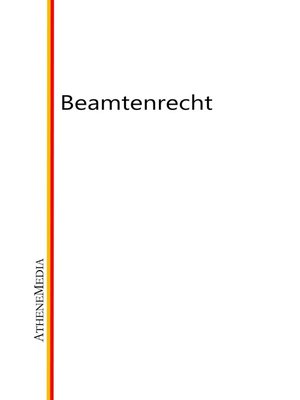 cover image of Beamtenrecht